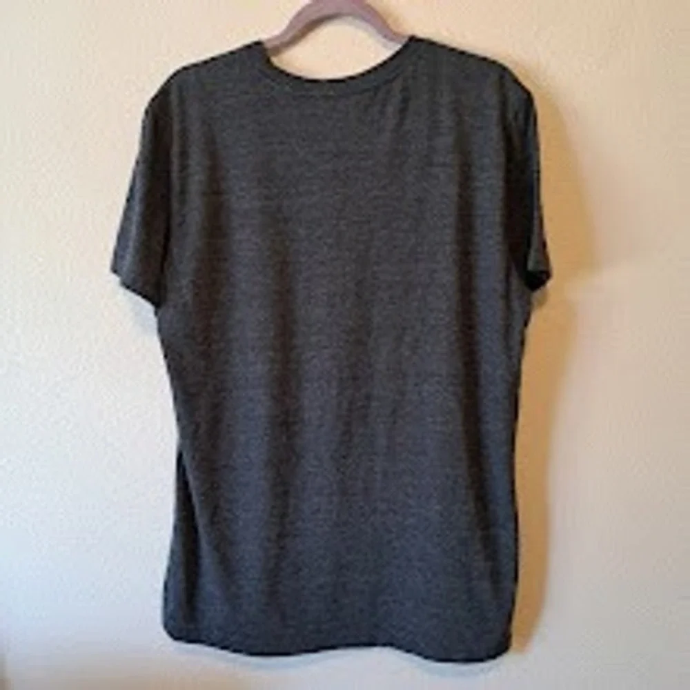 The North Face Mens Never Stop Exploring Graphic T-Shirt Charcoal Grey Large